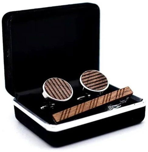 GAIRA Cufflinks and tie clip 70012 - Cufflinks - Main image