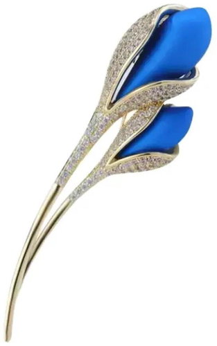 GAIRA Brooch Flower 340177-18 - Brooch - Main image