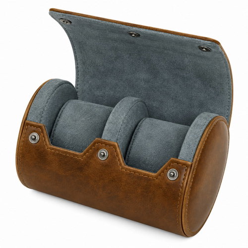 GAIRA watch case 2332 dark brown Main image GAIRA watch case 2332 dark brown - Watch Box - Main image