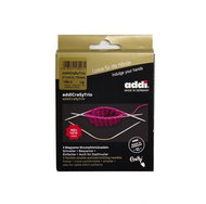 Addi CraSyTrio needles, three needles 21cm / 5 mm - Knitting Needle