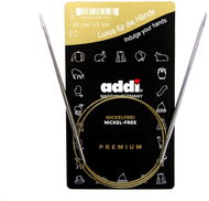 Kruhové jehlice Addi Premium 80 cm / 3,0 mm (oblé špičky) - Jehlice