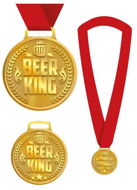 Guirca Medaile Beer King - Party Accessories