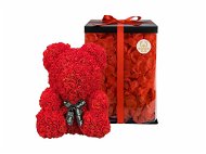 Medvídárek Big Romantic 40 cm svetlo červený - Medvedík z ruží
