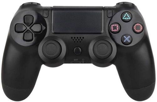 EURO Bezdrátový DoubleShock 4 ovladač pro Playstation 4 - černá barva - Wireless Controller - Main image