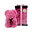 Bear Romantic Rose  25 cm pink with pink petals