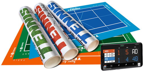SuperAce Tennis - London, Paris, New York - Board Game - Main image