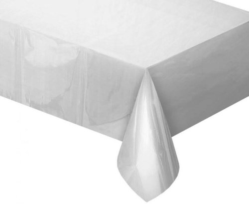 GoDan Metallic silver foil tablecloth - New Year's Eve - 137 × 183 cm - Tablecloth - Main image