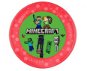 GoDan Plastový tanier Pixel – Minecraft – 21 cm – 1 ks - Tanier