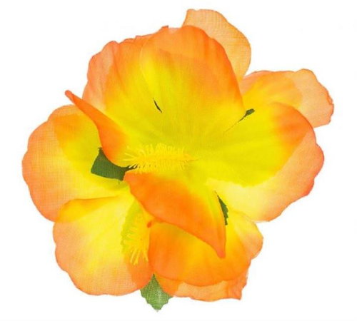GoDan Hair clip Hawaii orange - Costume Accessory - Main image