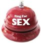 ALUM Zvonek Ring For Sex - Párty doplnky