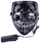 Carnival Mask Alum Děsivá LED světelná maska - Karnevalová maska