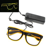 GGV LED goggles - orange - Costume Accessory