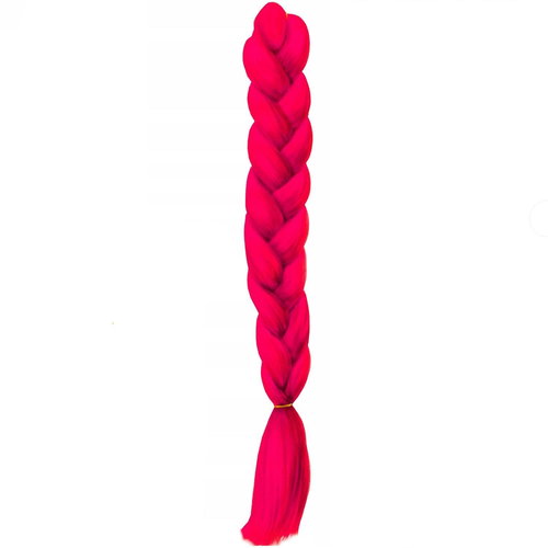 Solima Kanekalové syntetické copánky růžové - Wig - Main image