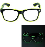GGV LED goggles, neon - Costume Accessory