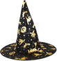 Verk Dětský čarodějnický klobouk Halloween zlatočerná - Klobouk