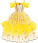 Princess Pohádkové šaty krajkové vel.122 Princezna Bella - Costume