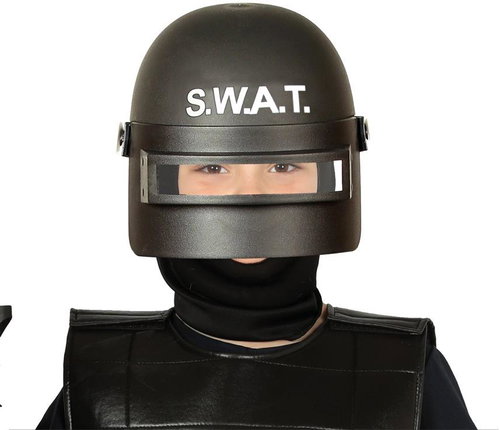 Guirca Kids SWAT Police Helmet - Costume Accessory - Main image