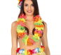 Guirca Havajský věnec v neonových barvách - Costume Accessory