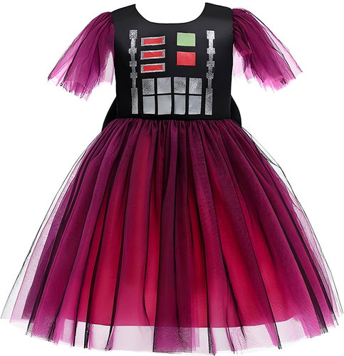 Excellent Carnival dress with print and tutu skirt size 134 - Costume - Main image