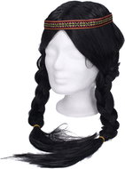 Wiky Black wig with braids - Wig