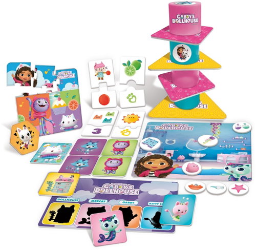 Lisciani Gaby's Magic House edu-games 10 games - Tabletop Game  - Main image
