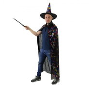 Rappa Witch's cape with hat for adults - Costume