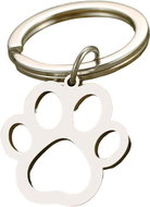 Style4 Steel keyring with pendant - dog paw - Keychain
