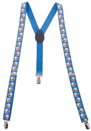 Funny Fashion Beer Braces - Costume Accessory - Main image