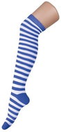 Funny Fashion Striped stockings blue and white - Costume Accessory