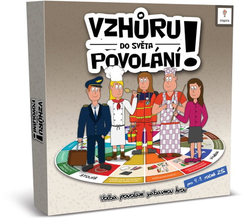 Inspiris Up to the world of vocations! - Board Game - Main image