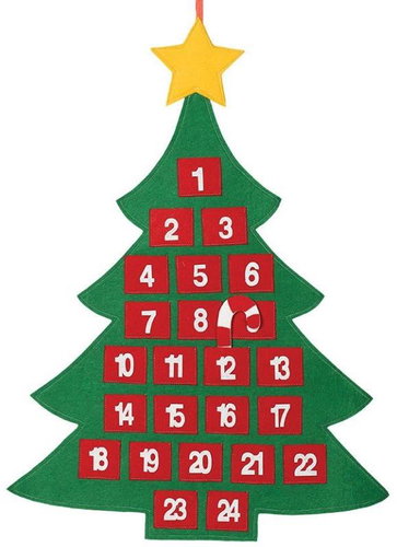 GUIRMA Advent calendar tree 70 × 55 cm - Advent Calendar - Main image