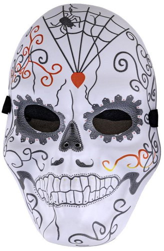 Funny Fashion Mask Dia De Los Muertos - Carnival Mask - Main image