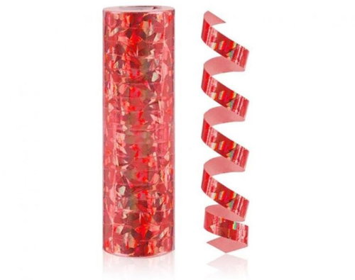 GoDan Serpentýna holografická červená 1 ks, 400 cm - Streamers - Main image