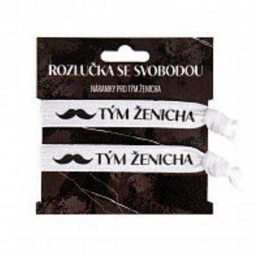 Albi Náramky Tým ženicha - Rozlučka se svobodou 2 ks - Party Accessories - Main image