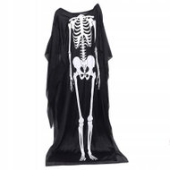 Verk COCO Skeleton Cloak, Halloween, 120 cm, black and white - Costume