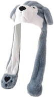 Excellent Plush hat with movable ears - Husky - Party Hats