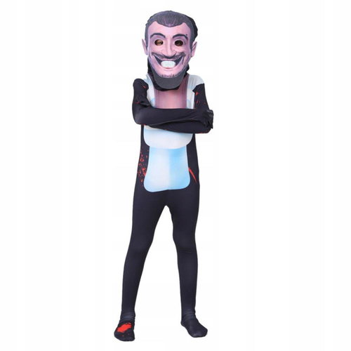 FunCo Children's costume Skibidi toilet with mask S - Costume - Main image