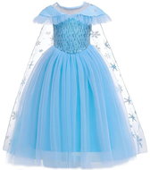 Princess Fairy tale dress with train size 116, Ice Queen - Costume