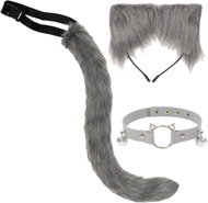 Ruhhy 26586 Cat costume, ladies, grey - Costume Accessory