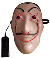 Leventi LED carnival light mask - La casa de papel - Carnival Mask