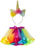 Princess Carnival Skirt and Headband Set - Rainbow Unicorn - Headband