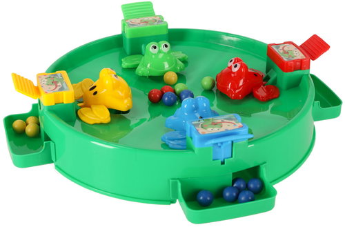 KIK KX4898 Hungry frogs game, green - Tabletop Game  - Main image