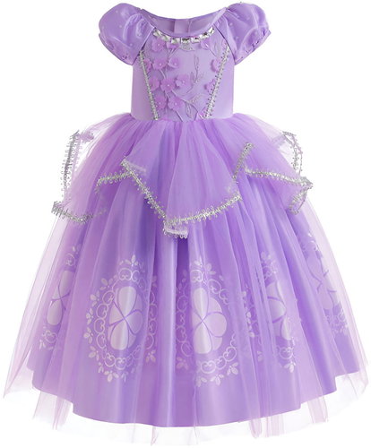 Princess Fairy tale dress size 128 - Princess Sofia 1 Main image Princess Fairy tale dress size 128 - Princess Sofia 1 - Costume - Main image