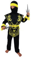 Rappa Children's costume NINJA yellow size. M - Costume