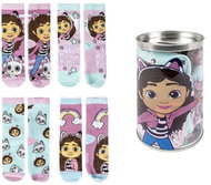Netflix Gabby's dollhouse: Gabby and cat: Baby socks set of 4 pairs (23-26 EU) - Socks
