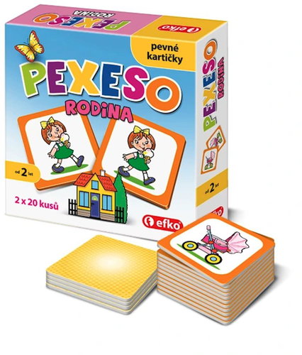EFKO Pexeso Family BABY - children's game - Memory Game - Main image