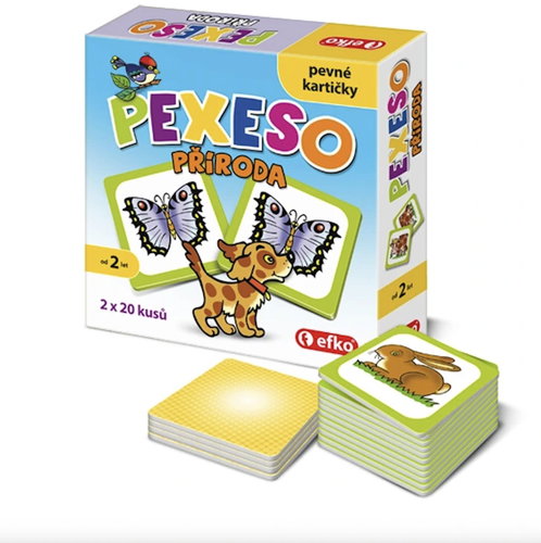 EFKO Pexeso Nature BABY - children's game Main image EFKO Pexeso Nature BABY - children's game - Memory Game - Main image