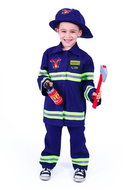 Rappa Children's fireman costume with Czech print size. L - Costume