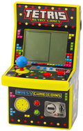 LEAN Toys 23493 Mini retro tetris automat 49 her, 1676 úrovní, žlutý - Game Console