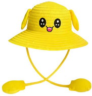 EXCELLENT Summer hat with movable ears, yellow - Party Hats